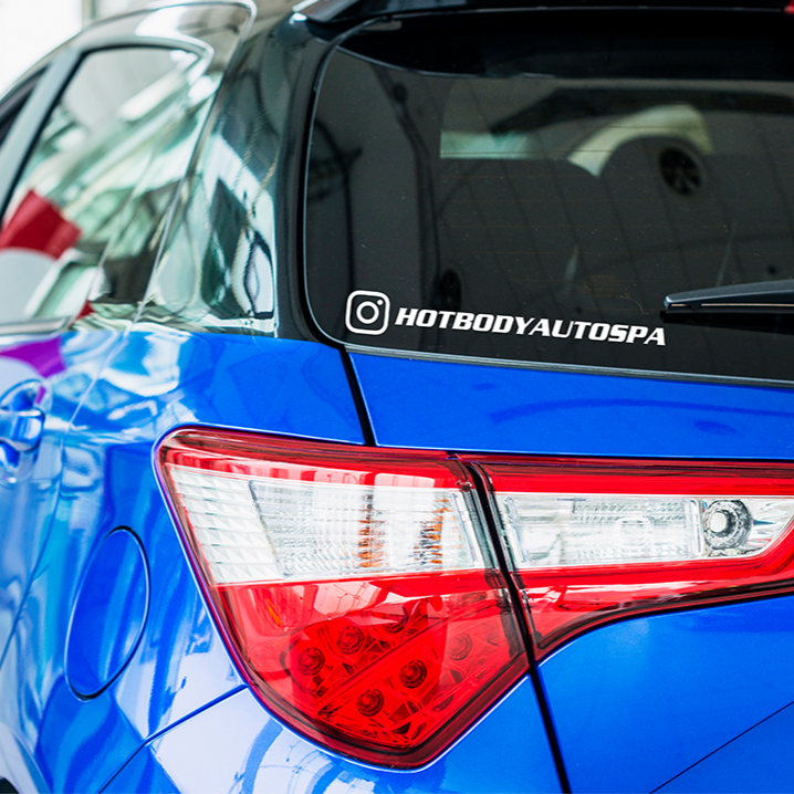 Customs Instagram Handle HOT BODY AUTO SPA