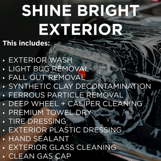 SHINE BRIGHT EXTERIOR DETAIL - HBAS SHOP