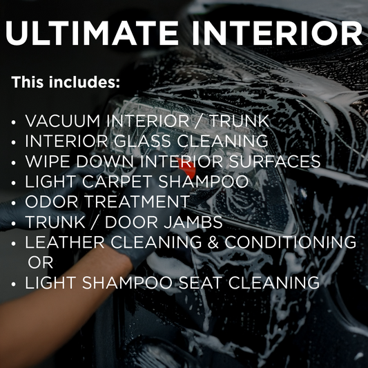 ULTIMATE INTERIOR DETAIL - HBAS SHOP