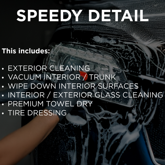 SPEEDY DETAIL - HBAS SHOP
