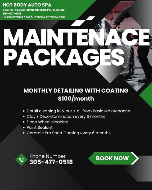 Detailing Maintenance with Ceramic Coating